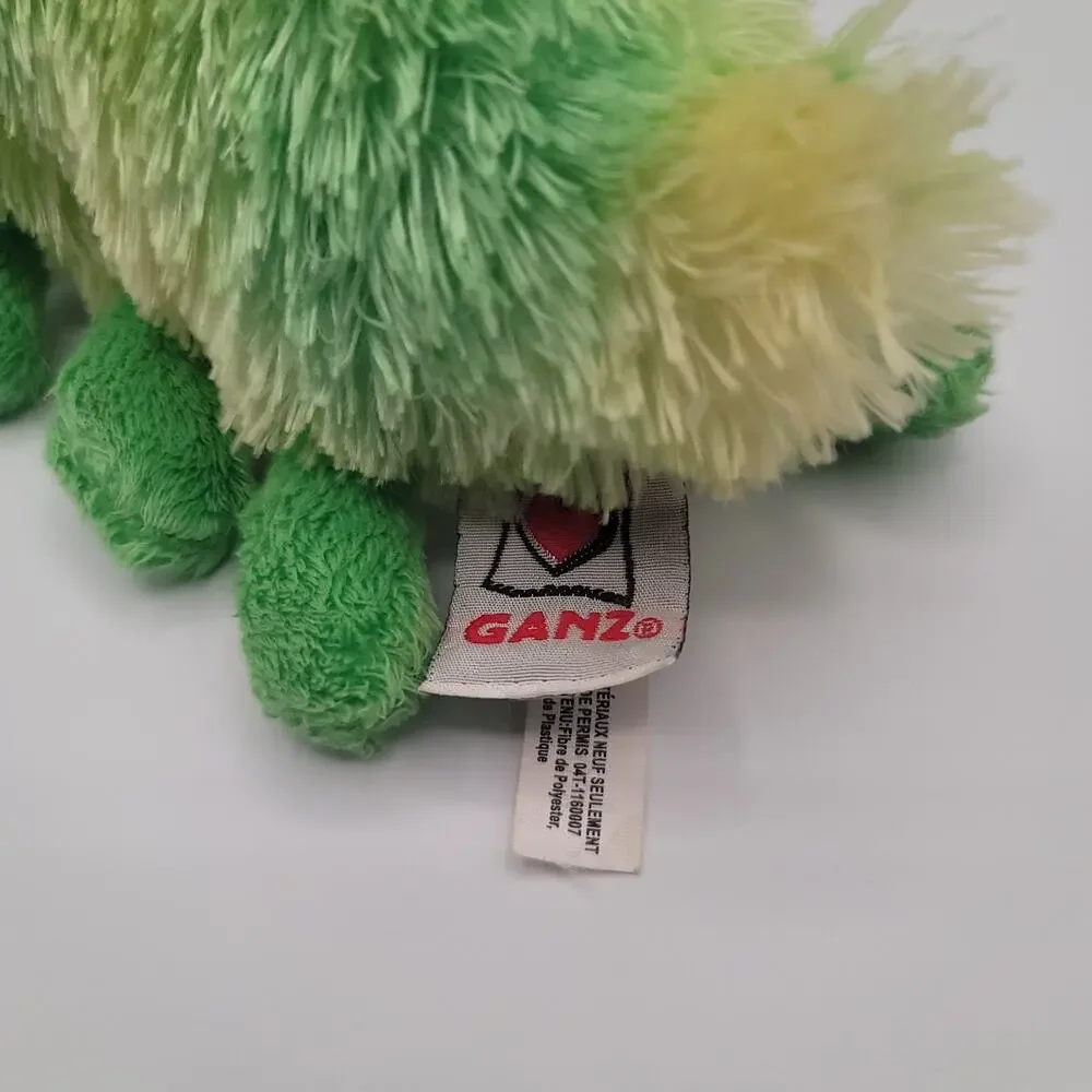 Ganz HM434 Webkinz Green Caterpillar Plush Stuffed Animal - Big Eyes, No Code